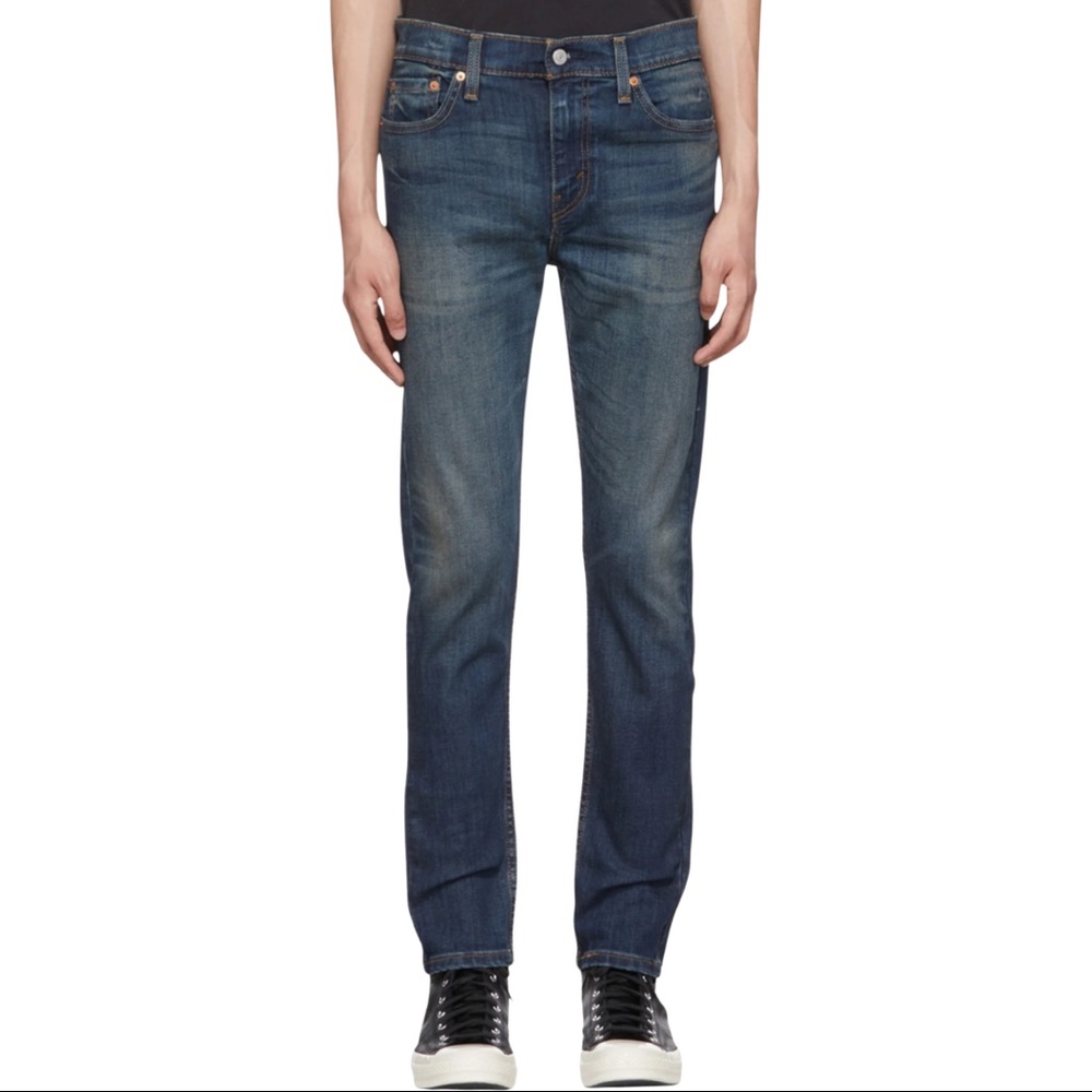 Levi’s Premium 510 Original Big E Riveted Medium Wash Skinny Jean